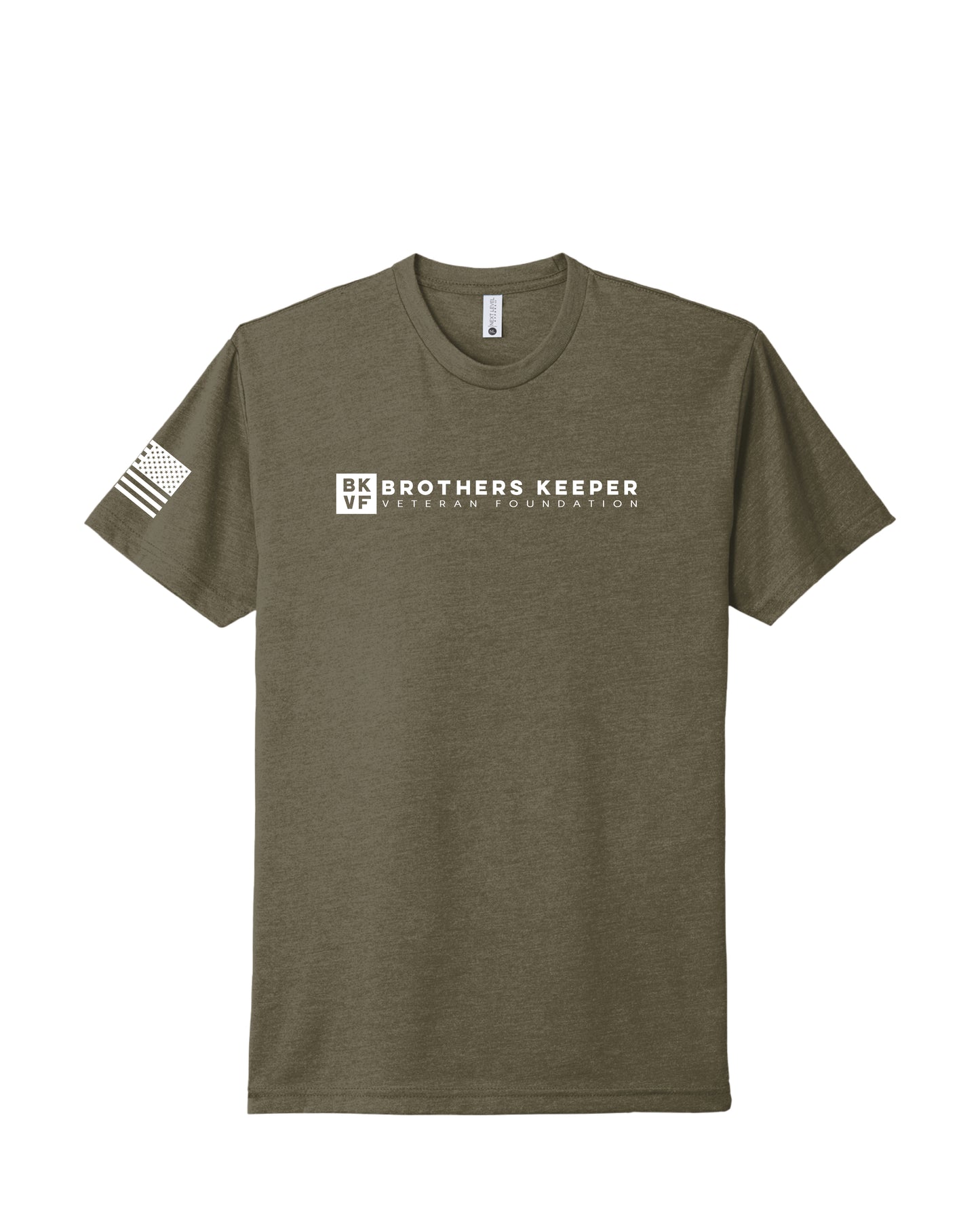 Military Green Classic Logo Tee