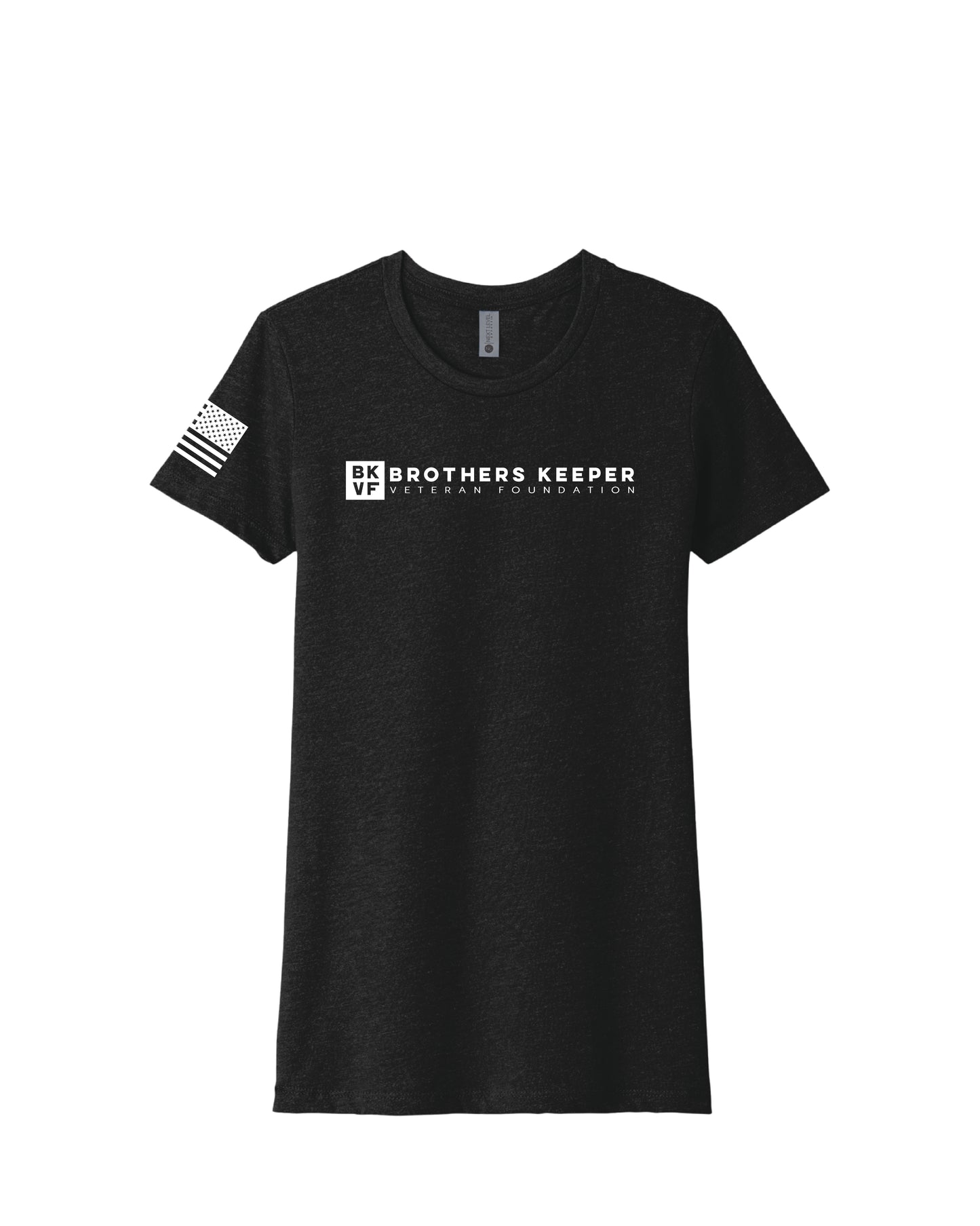 Women's Black Classic Logo Tee