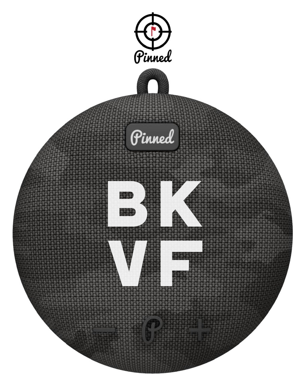 BKVF Pinned 2.0 Dart Speaker – Grey Camo