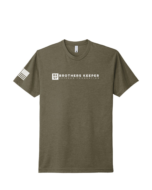 Military Green Classic Logo Tee