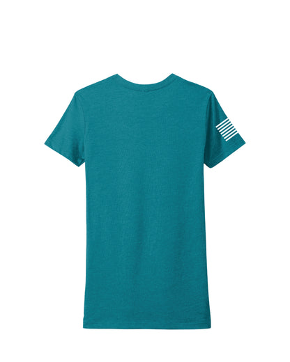Women's Teal Classic logo Tee