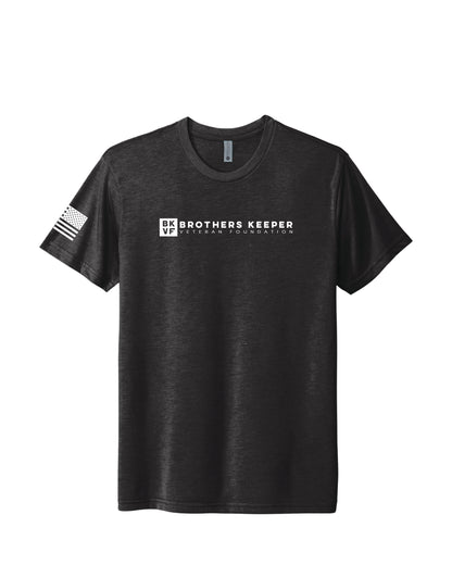 Vintage Black Classic Logo Tee