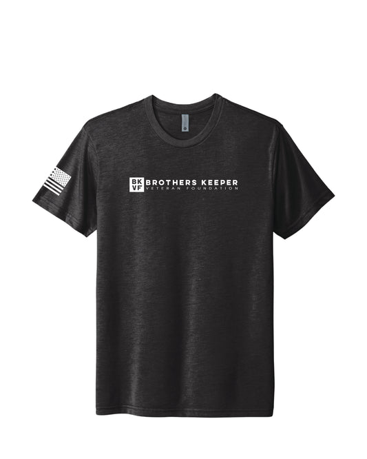 Vintage Black Classic Logo Tee