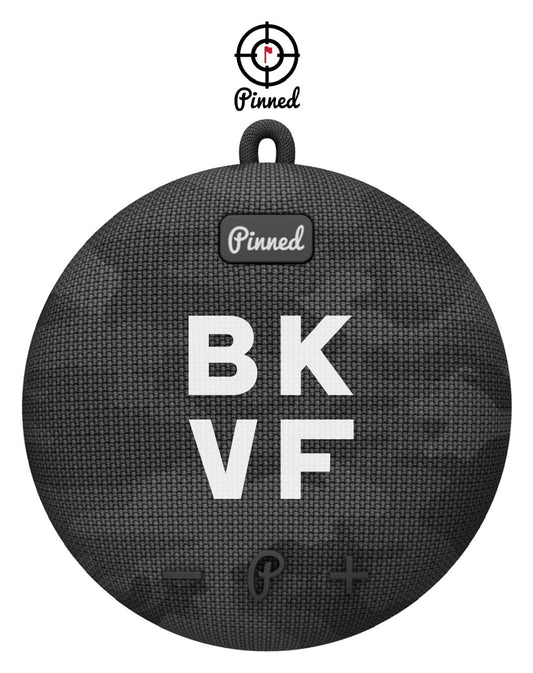 BKVF Pinned 2.0 Dart Speaker – Grey Camo