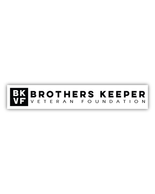 BKVF Full Logo – 15" Bumper Sticker